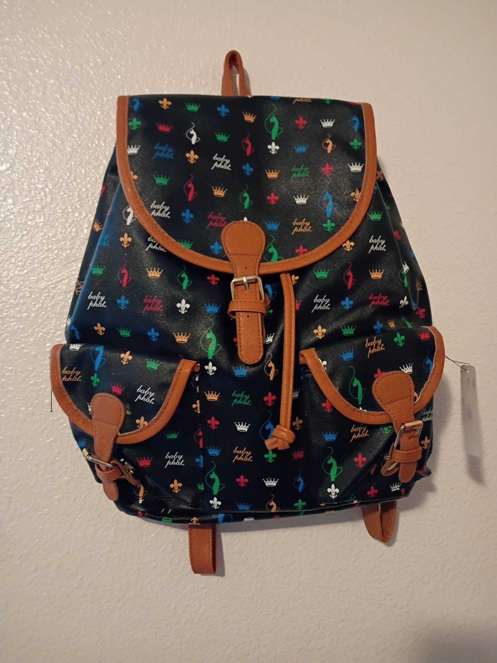 Baby Phat Monogram Backpack ♡